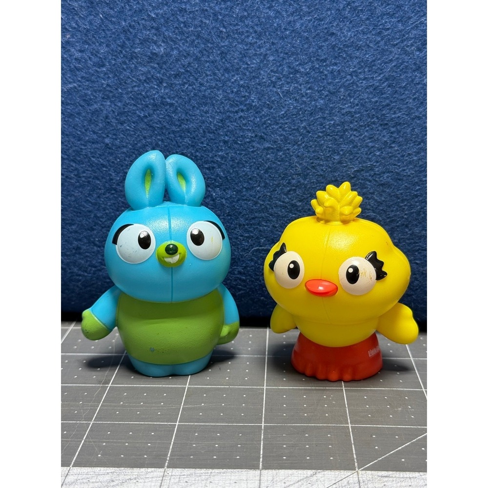 TOY STORY 4 ULTIMATE FRIENDS LOT (2) - DUCKY BUNNY BO PEEP PIXAR DISNEY MATTEL